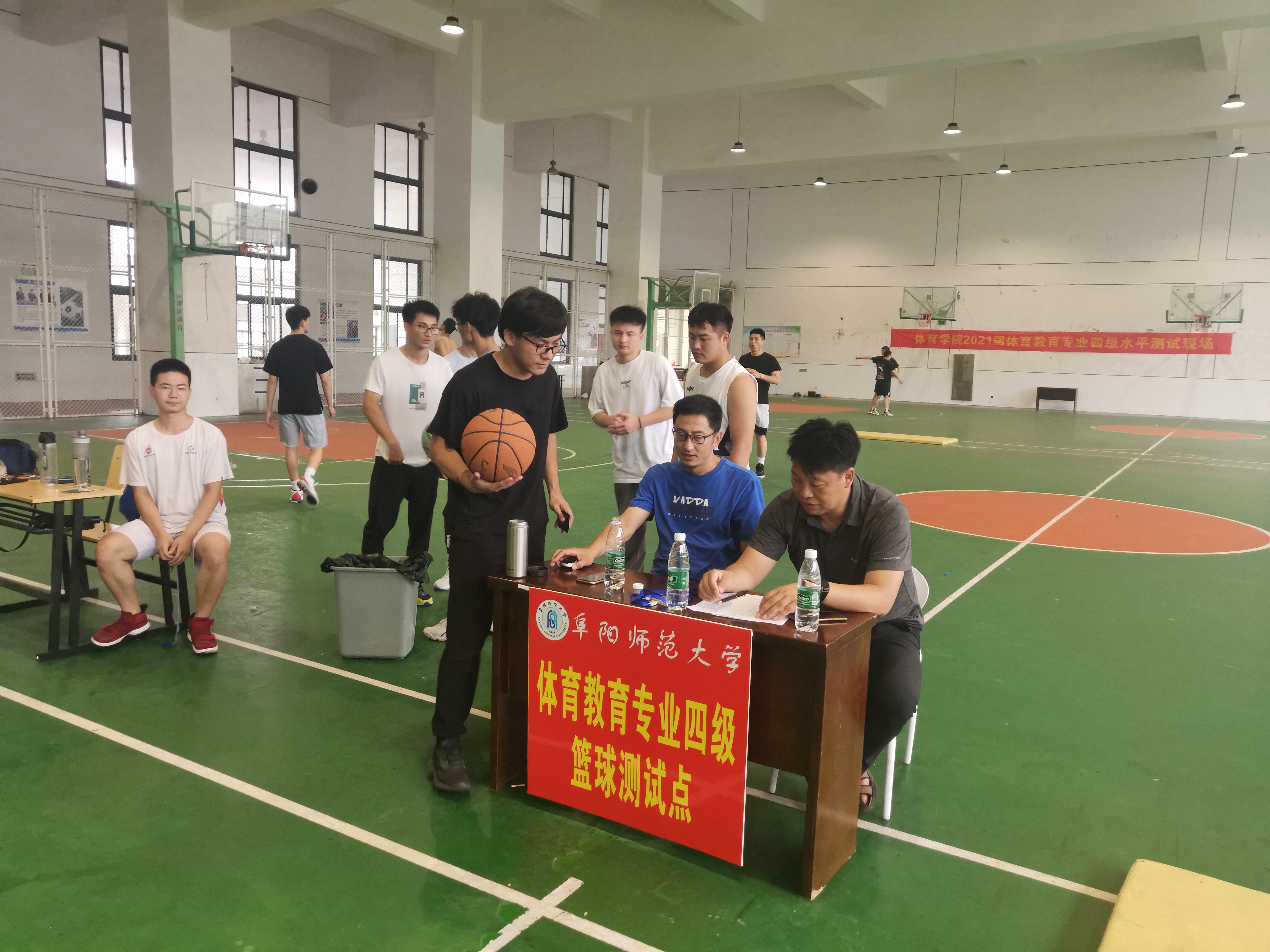 阜阳师范大学体育学院开展2021届体育教育专业四级水平测试