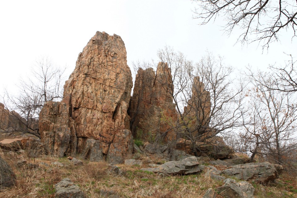 大连庄河石城岛石林,大连石城岛海上石林