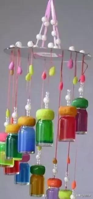 幼儿园走廊环创吊饰新年,幼儿园手工吊饰作品简单又好看