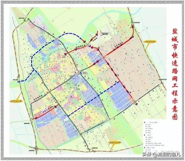 淮安高架对比盐城高架,徐州淮安盐城高架