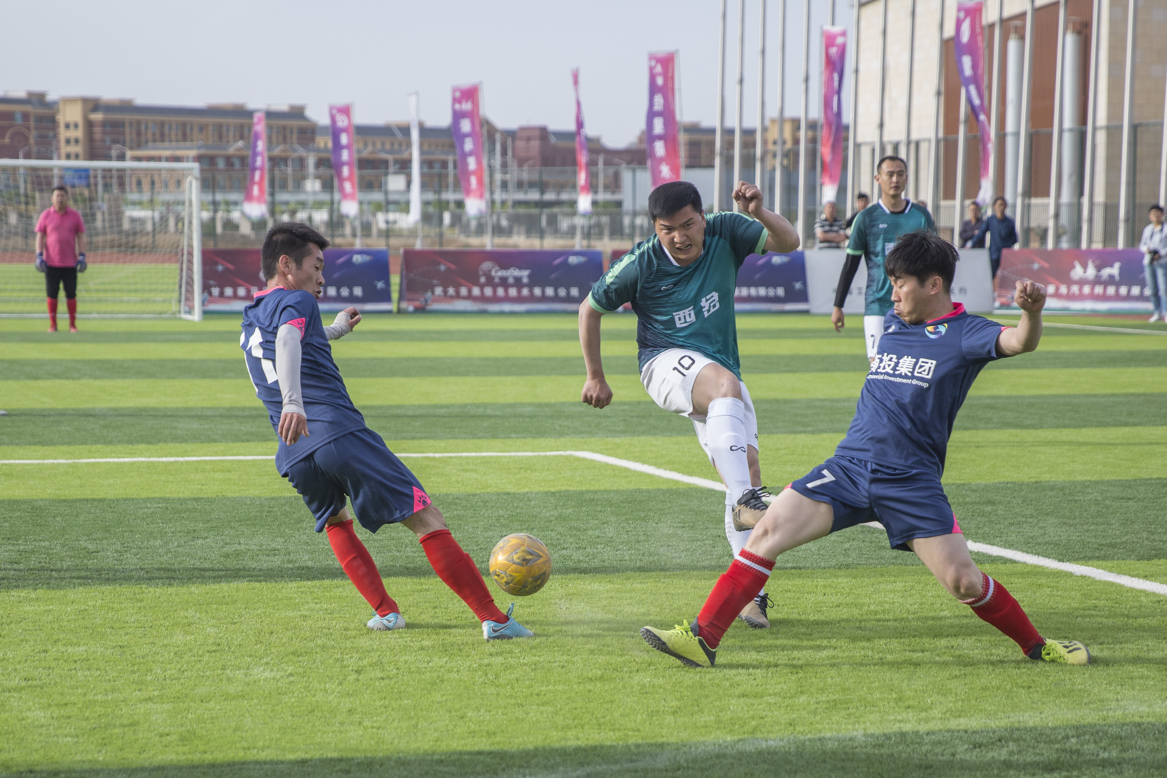 2018兰州新区足球联赛,兰州新区足球锦标赛开幕式