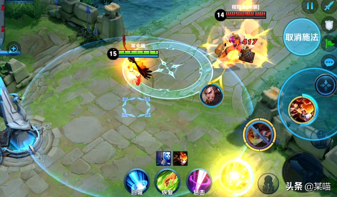 王者光荣达摩闪现连招技巧大全,王者光荣攻击键怎么靠左点