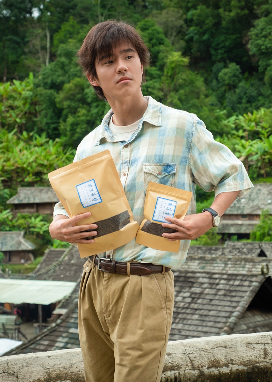 谭松韵刘昊然好看,谭松韵酷飒造型