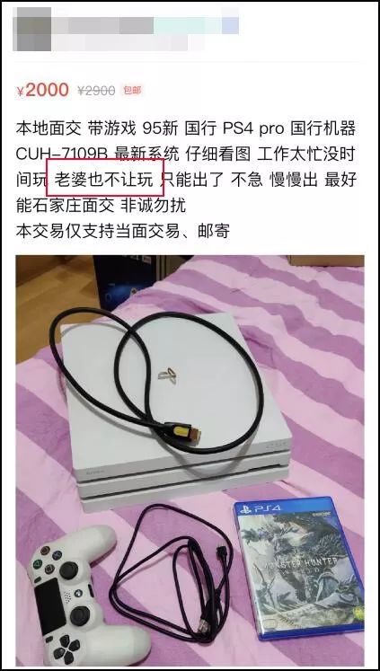 闲鱼上的“老婆不让”，是最真实的游戏玩家形态