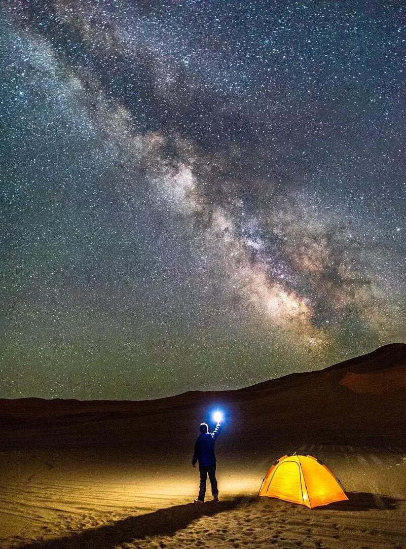 腾格里沙漠放飞自我,腾格里沙漠带来的快乐