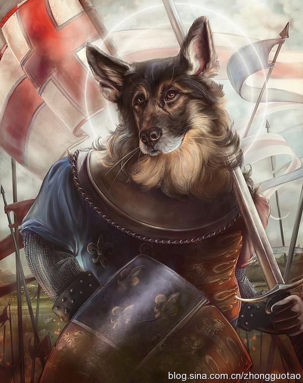 欧美手绘插画作品,插画师sujaysanan手绘作品