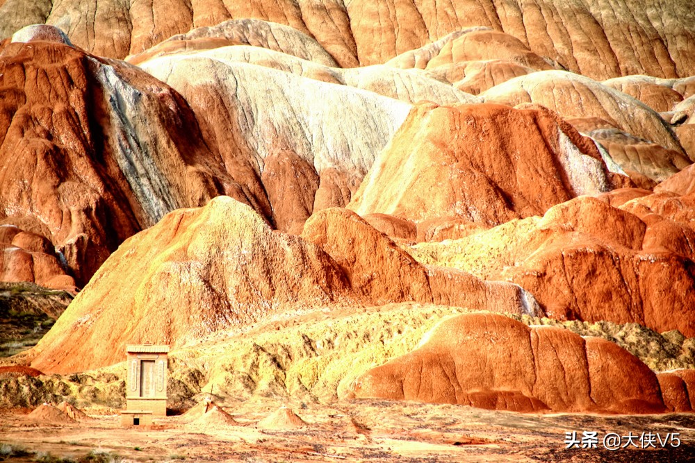 甘肃七彩丹霞景区,甘肃七彩丹霞免费景点