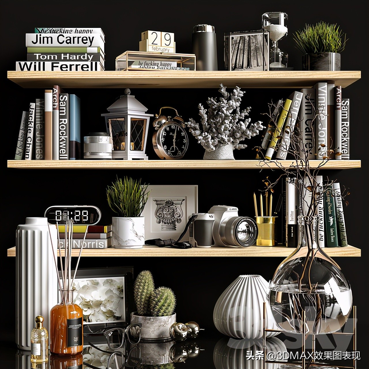 3ds模型素材,3ds单体模型简单制作