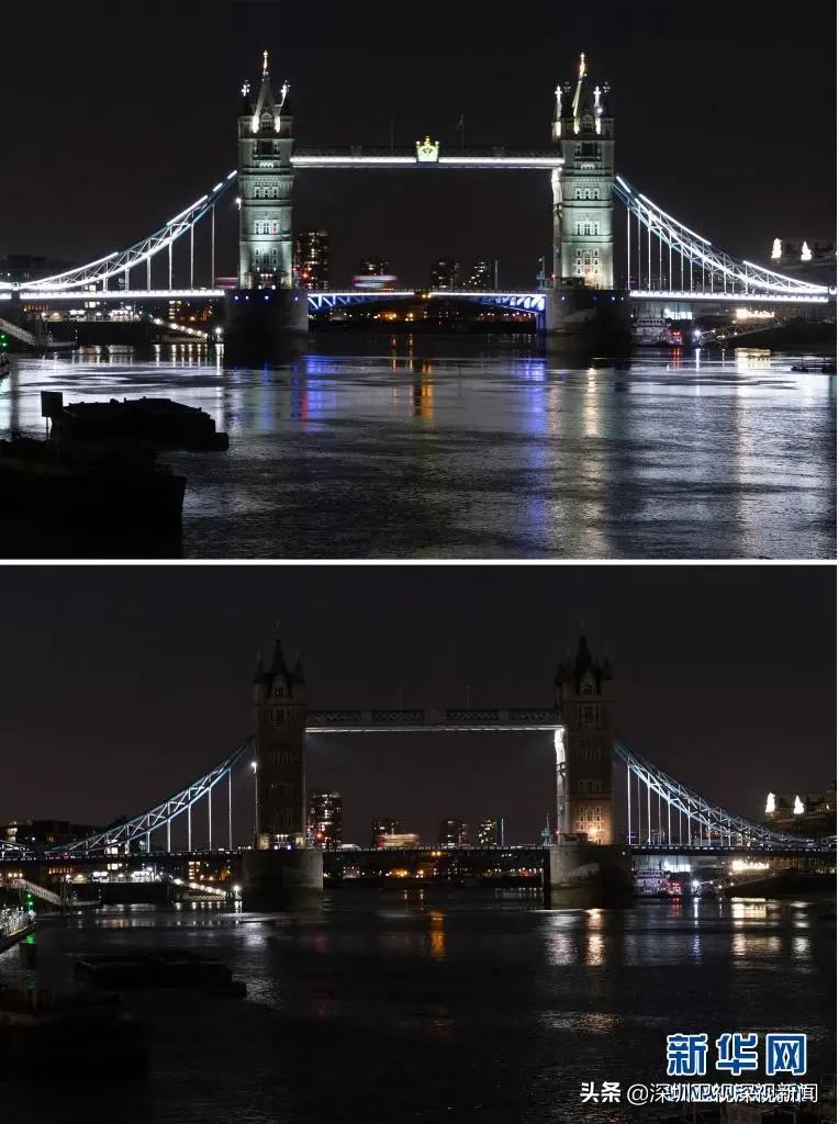 昨晚，全球多处建筑为地球熄灯，深圳一小时节电71.49万度