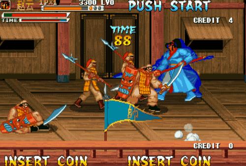 诸葛亮追风逐月怎么样才能打两招,街机游戏三国战纪诸葛亮