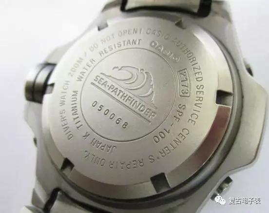 卡西欧航海探险者——潜水之王CasioSeaPathfinderSPF-100