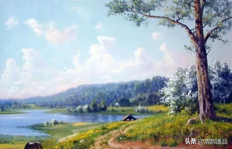 俄罗斯画家经典油画风景作品欣赏,俄罗斯艺术家尤金油画