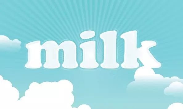 新手入门用ps制作简单的牛奶字,ps做牛奶肌教程