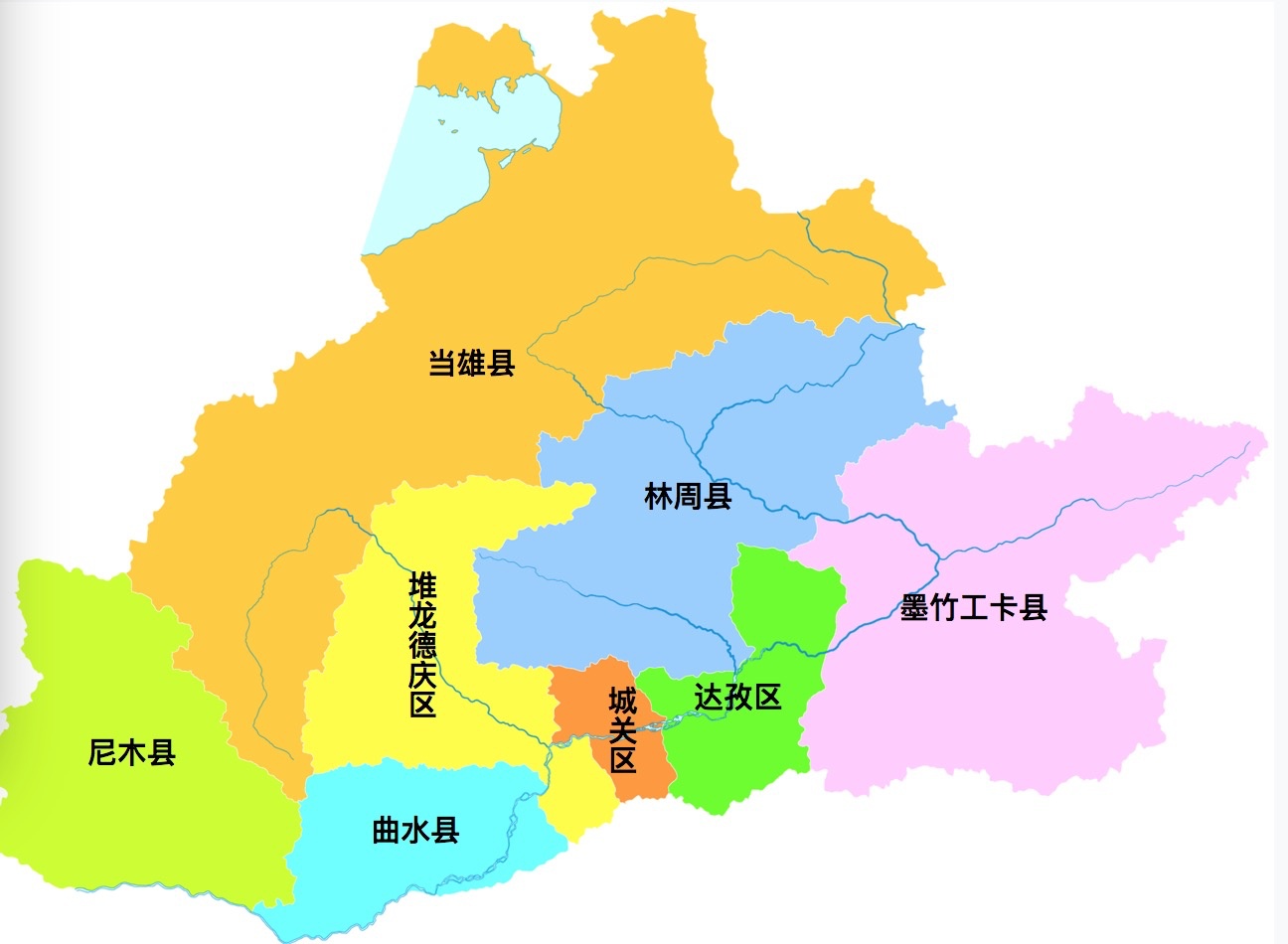 了解西藏拉萨概况,西藏拉萨地区的地理位置