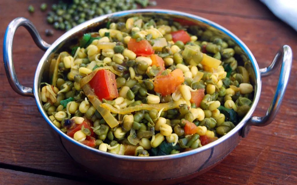 一周健康食谱100种,每日营养绿豆