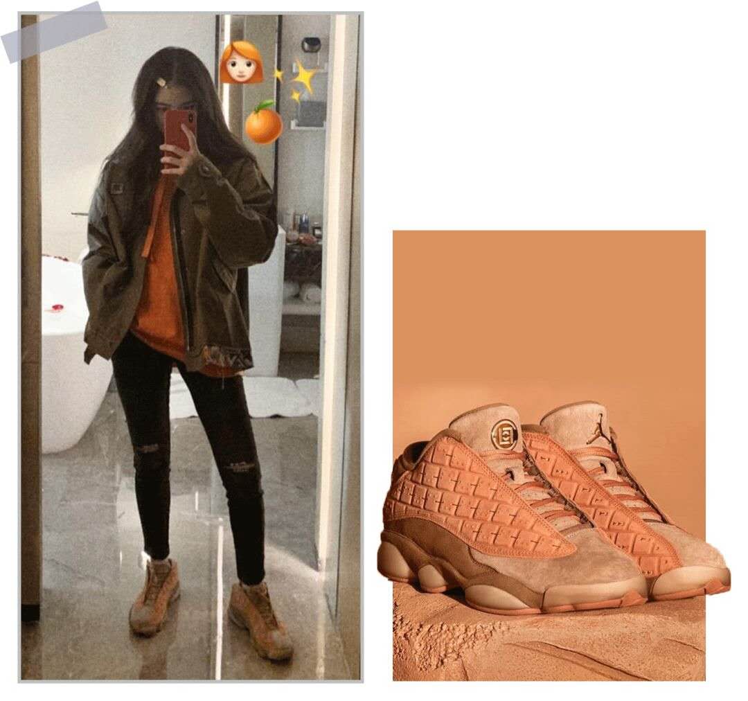 欧阳娜娜私服穿搭,欧阳娜娜格纹外套穿搭