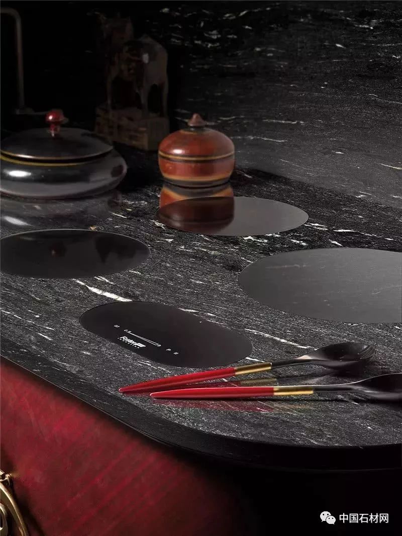 大理石设计厨房,厨房大理石极简风格