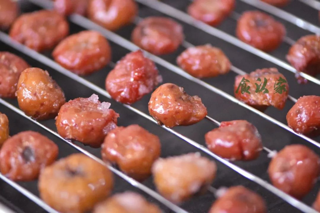 酸甜无核的空心山楂,酸甜可口开胃蜜饯