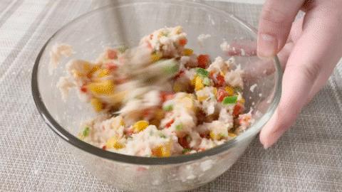 简单懒人菜牛肉芝士饼宝宝辅食,韩国奶酪鱼饼