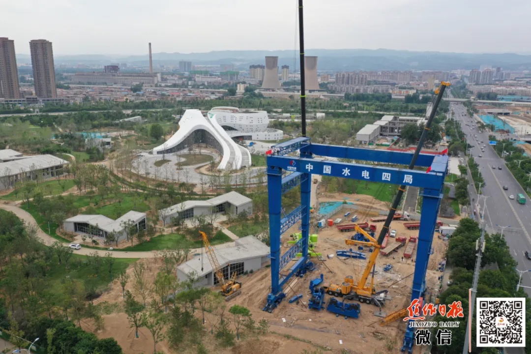 天河公园再添新景！又一钢铁巨侠安家焦作