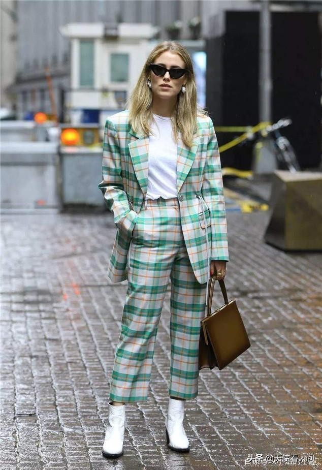 让造型一秒拥有风格的格纹裤,英伦风格子裤如何搭配
