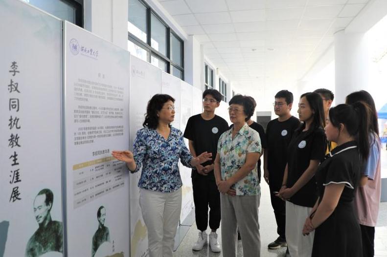 “长亭外，古道边，芳草碧连天”，追寻校友李叔同的师德风范，河北工大与李叔同故居纪念馆开展合作