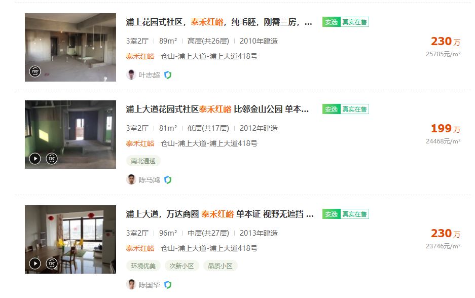 福州泰禾红峪房价首付80万,福州泰禾小户型二手房出售