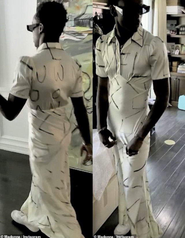 麦当娜年轻时穿白裙子视频,年轻时的麦当娜身材容貌