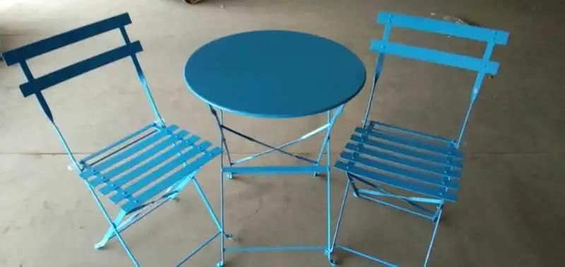 露营交叉款折叠桌收纳,户外露营折叠桌椅收纳方便