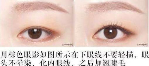 7款单眼皮眼妆单眼皮女生必看,高冷单眼皮眼妆超模