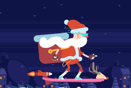 圣诞节上用的贺卡超级简单的,怎么做会动的圣诞节贺卡