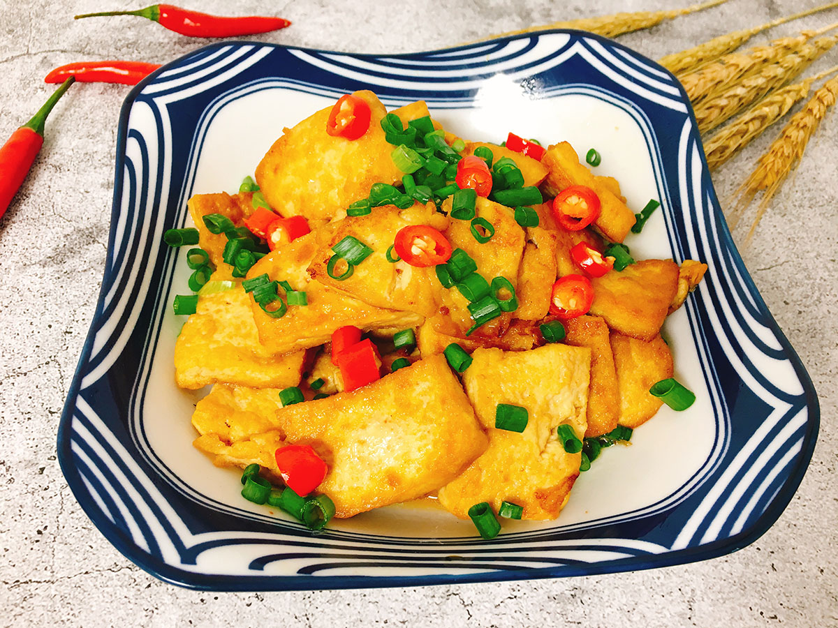 豆腐的家常做法煎豆腐炖豆腐,豆腐这样煎才不粘锅