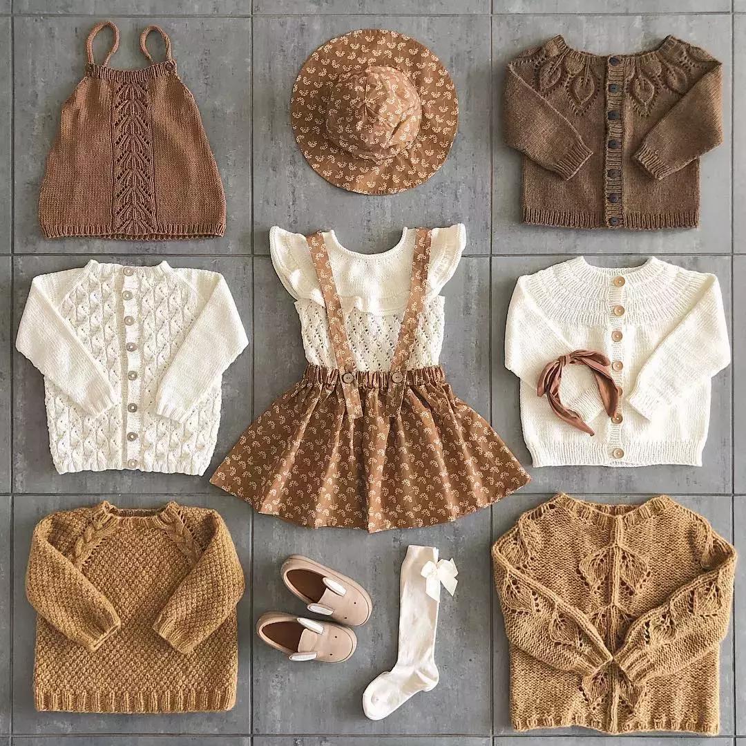 超漂亮宝宝连体衣编织教程,编织简单温暖的宝宝衣服中文版