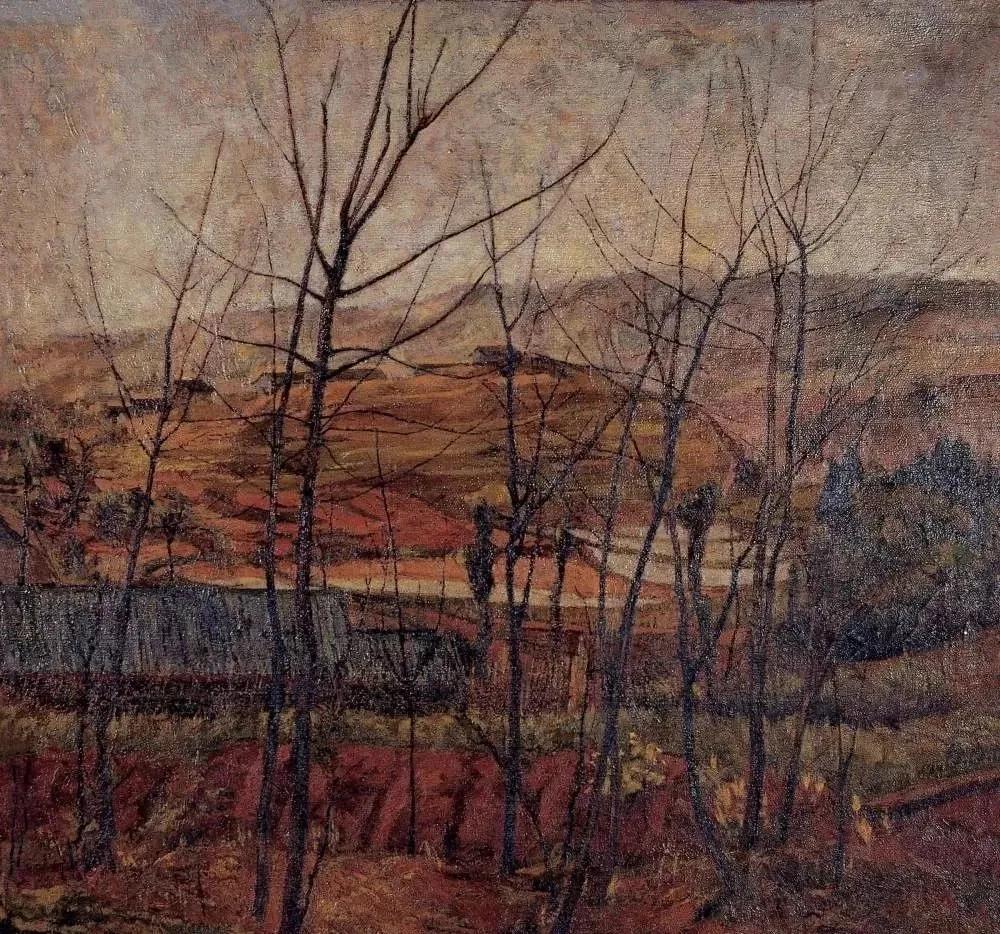 李瑞年油画静物花瓶,中国著名油画风景画前十名