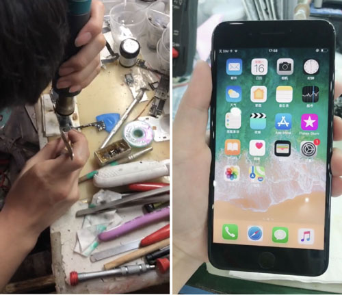 iphone8p总是突然黑屏,iphone8p黑屏开不了机