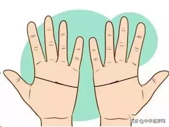 手相之感情线揭露感情的秘密,手相感情线大全图