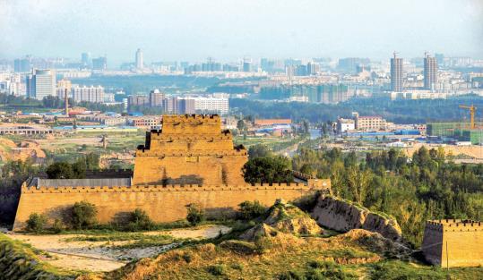 塞上长城绝高漠金戈犹响无定河