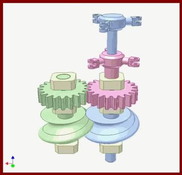同轴反转螺旋桨特写,同轴反转螺旋桨原理图