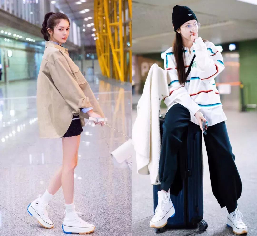 厚底小白鞋过时了吗,小白鞋永久不过时