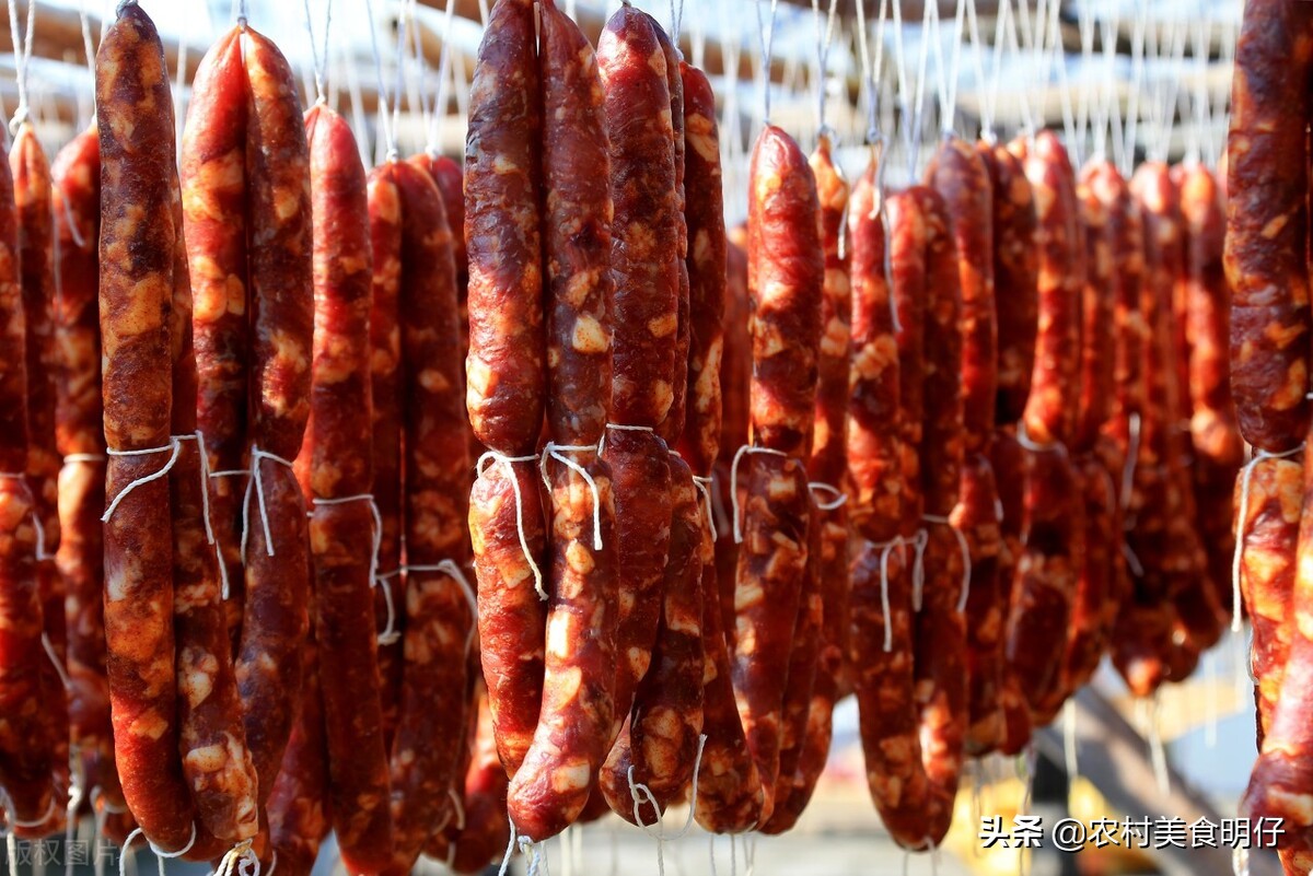 教你如何自制熏香肠,生香肠的制作方法和配方