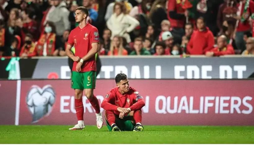 c罗一脸无奈视频,c罗葡萄牙输球后表情