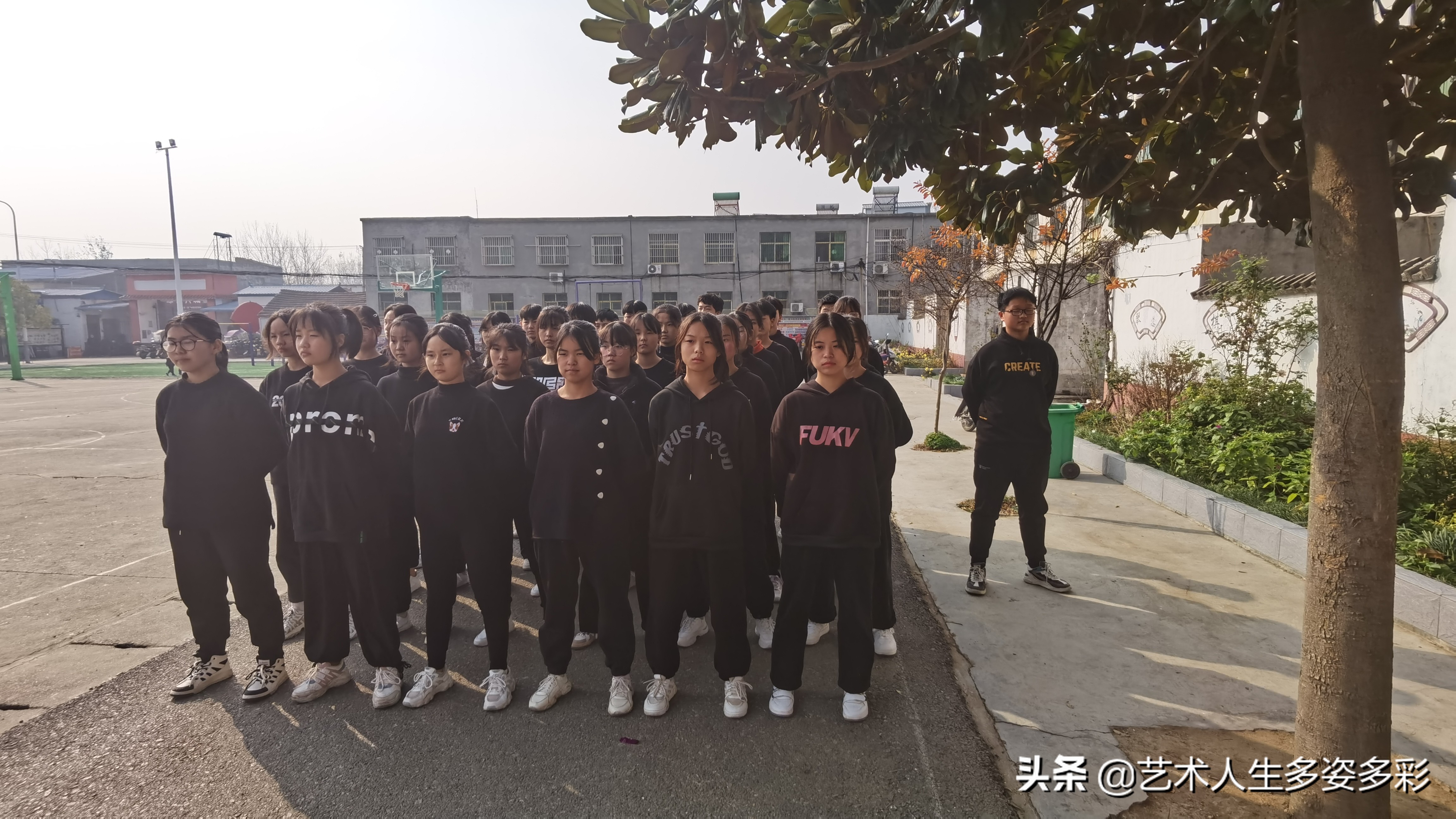 公园路学校队形队列比赛,祥城中学队列队形比赛