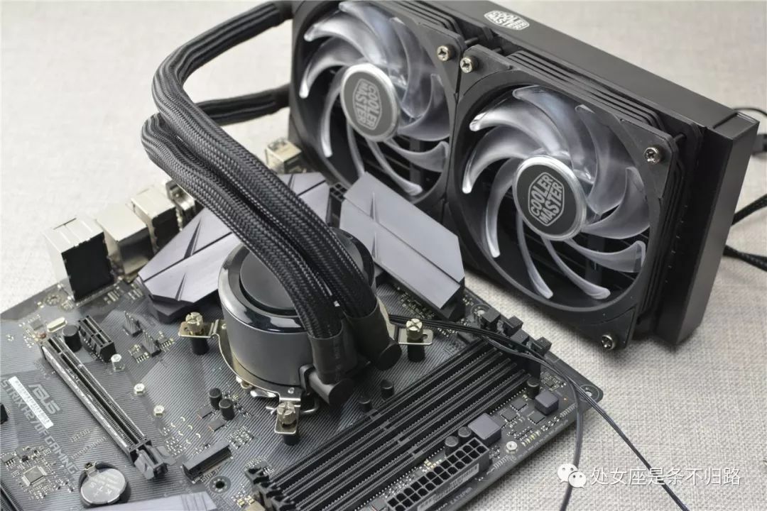 酷冷至尊冰神g240水冷安装教程,酷冷至尊g240rgb怎么插线