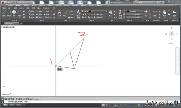 cad旋转命令怎么用快捷键是什么,cad旋转快捷键命令怎么使用