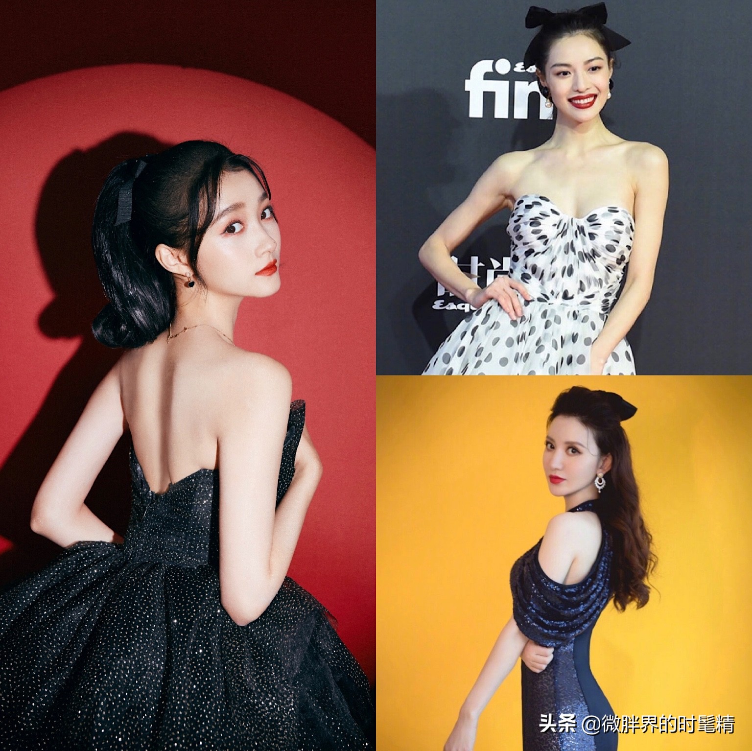 唐嫣刘诗诗古装唇妆,戚薇唐嫣短发图片