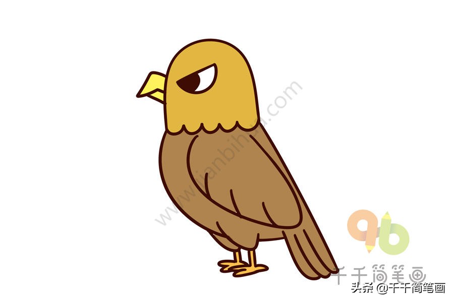 20种常见动物简笔画,儿童简笔画入门动物0-3岁零基础