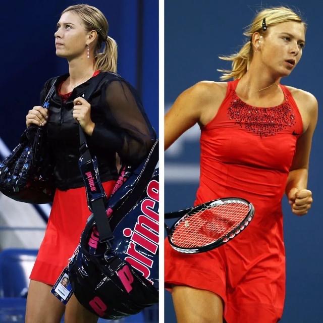 莎拉波娃退役耐克,莎娃网球裙