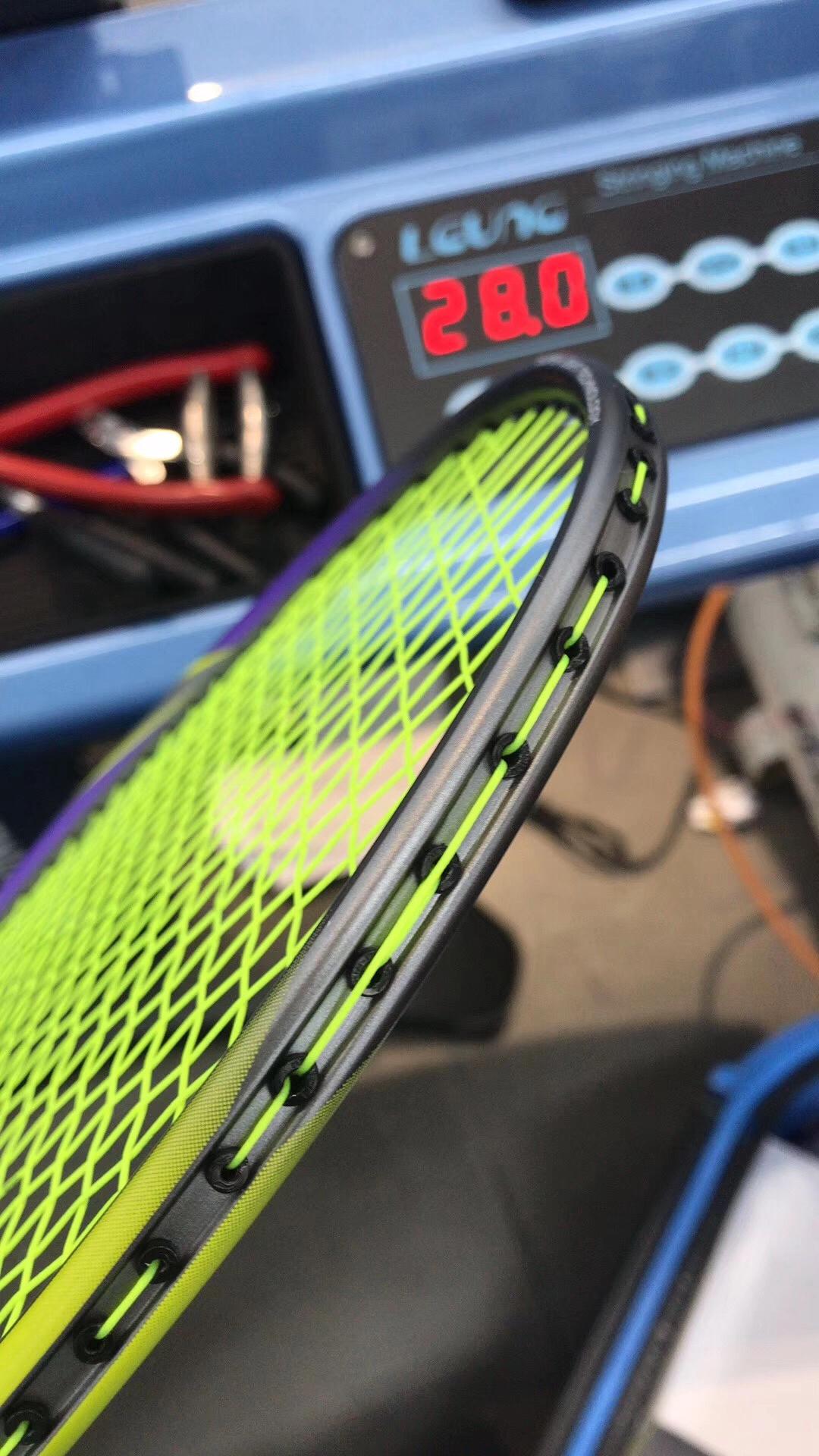 羽毛球线怎么穿视频教程,羽毛球穿线师需要准备什么线