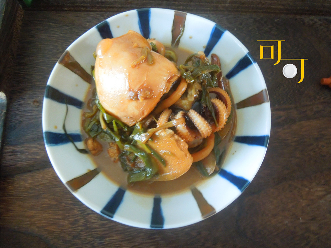 甜酱汁墨鱼怎么烧,葱姜炒墨鱼片