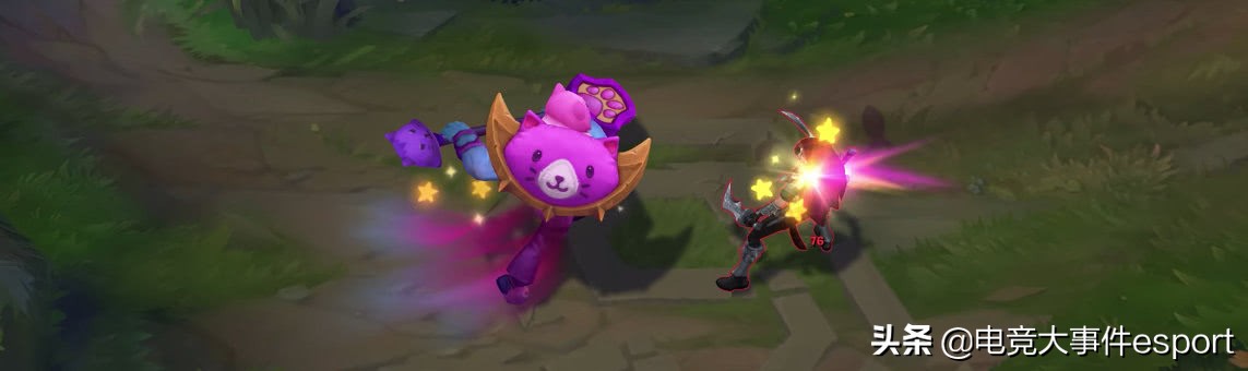 lol手游狮子狗愚人节皮肤测试,lol愚人节狮子狗皮肤